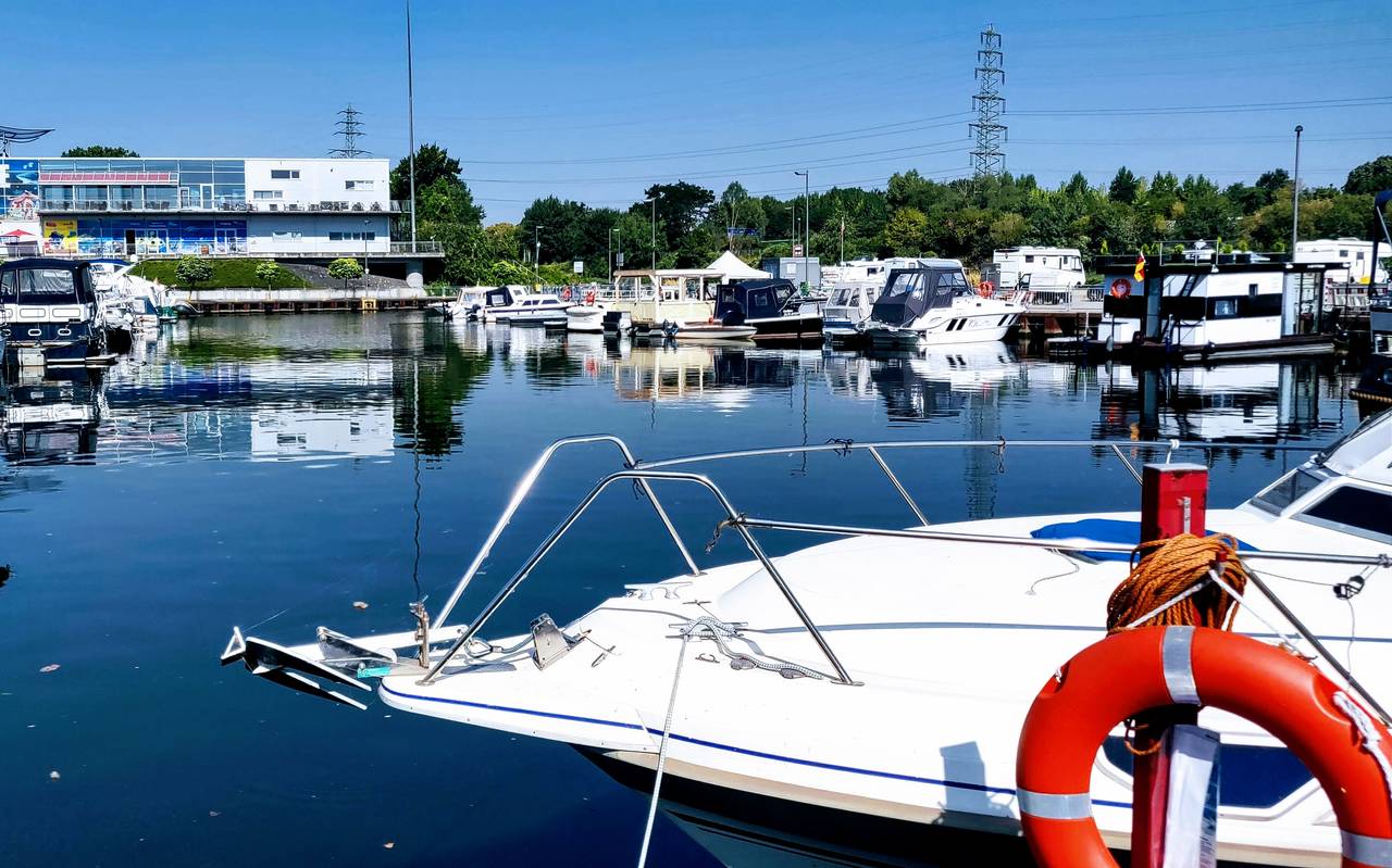 Sommer an der Marina