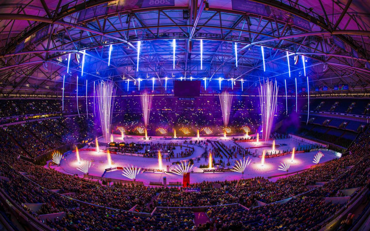 Biathlon auf Schalke