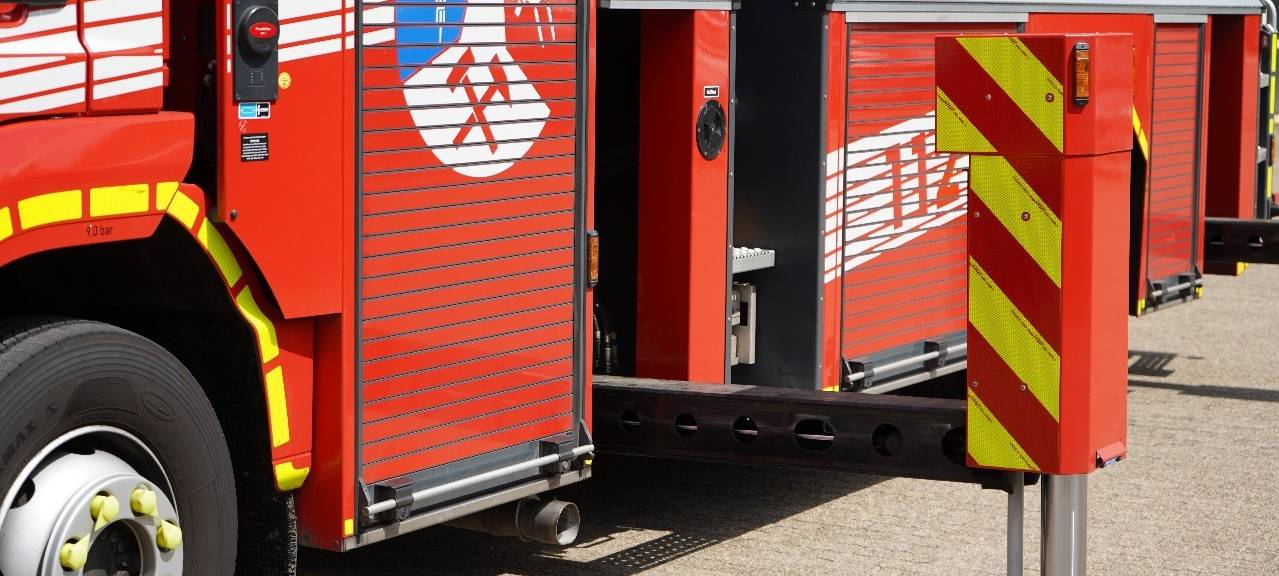 Böschungsbrand: Buschhausener Straße gesperrt