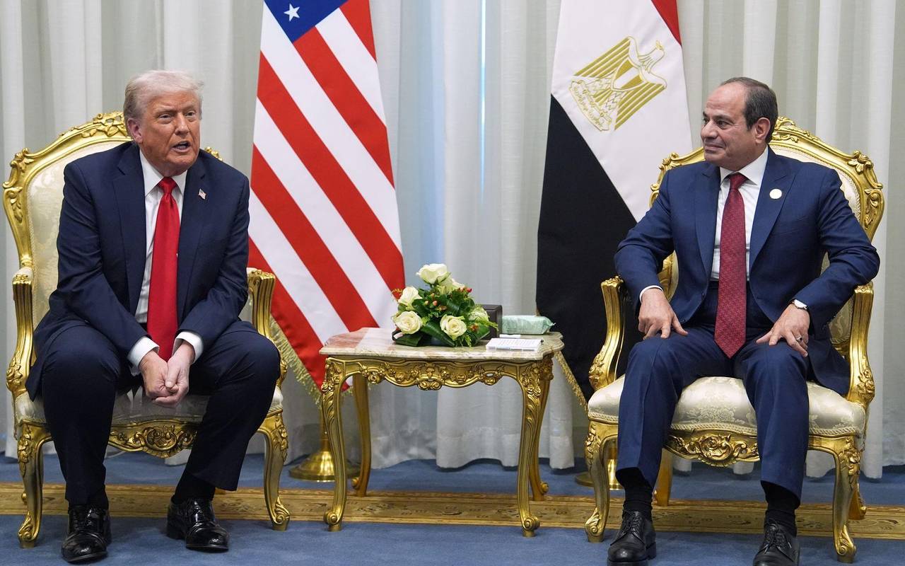 Nahostkonflikt - Trump in Scharm el Scheich