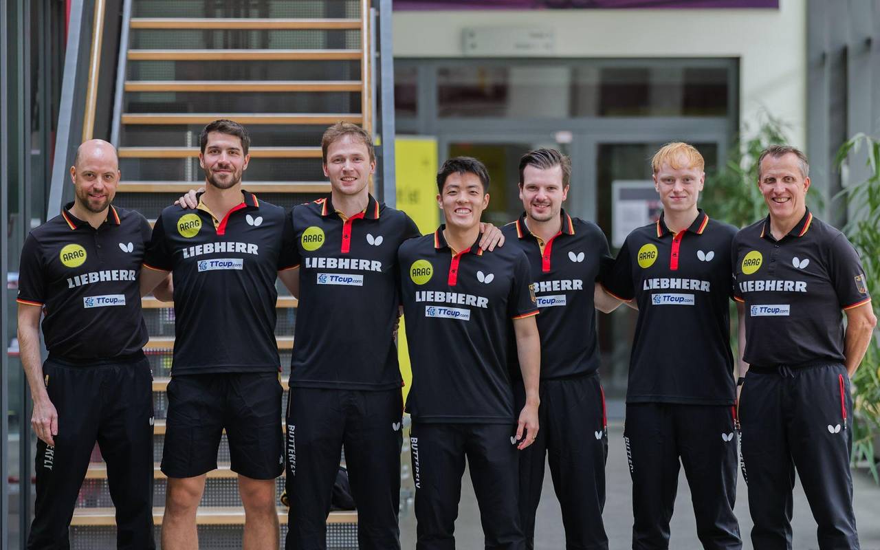 Deutschlands Tischtennis-Team