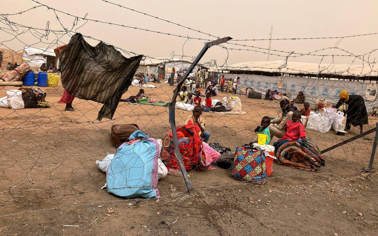 Flüchtlinge aus dem Sudan