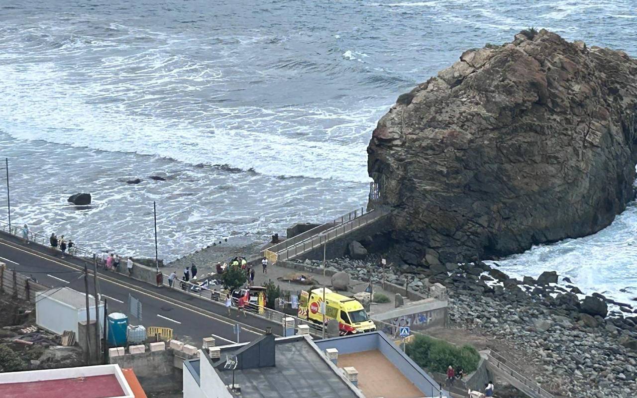 Riesenwellen auf Teneriffa