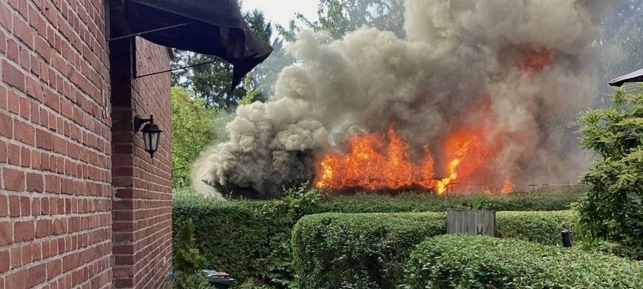 Brand in Eisenheim: Feuerwehr verhindert schlimmeres