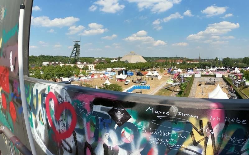 Der Olga-Park mit Ruhr in Love
