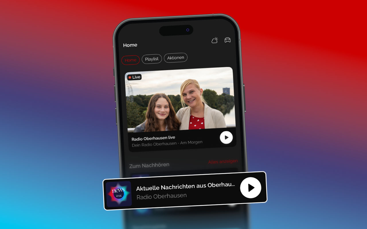 Die neue Radio Oberhausen App