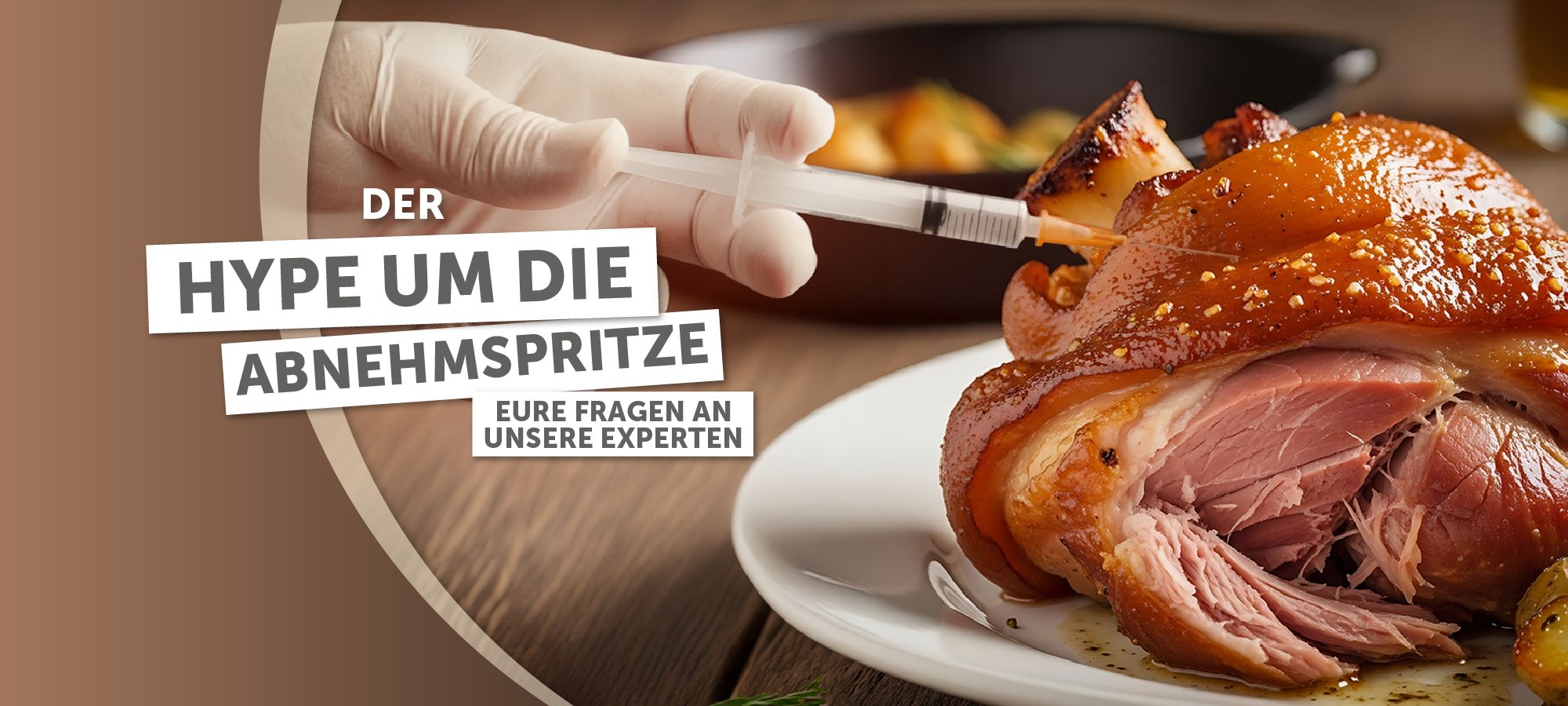 Abnehmspritze: Stellt jetzt eure Fragen an unsere Experten