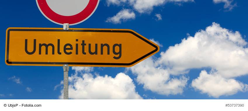 Geänderte Verkehrsführung auf der Erlenstraße