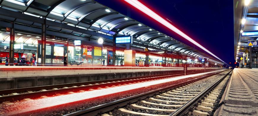 Auffrischung für Bahnhöfe