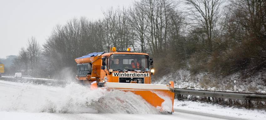 Winterdienst rückt morgen aus