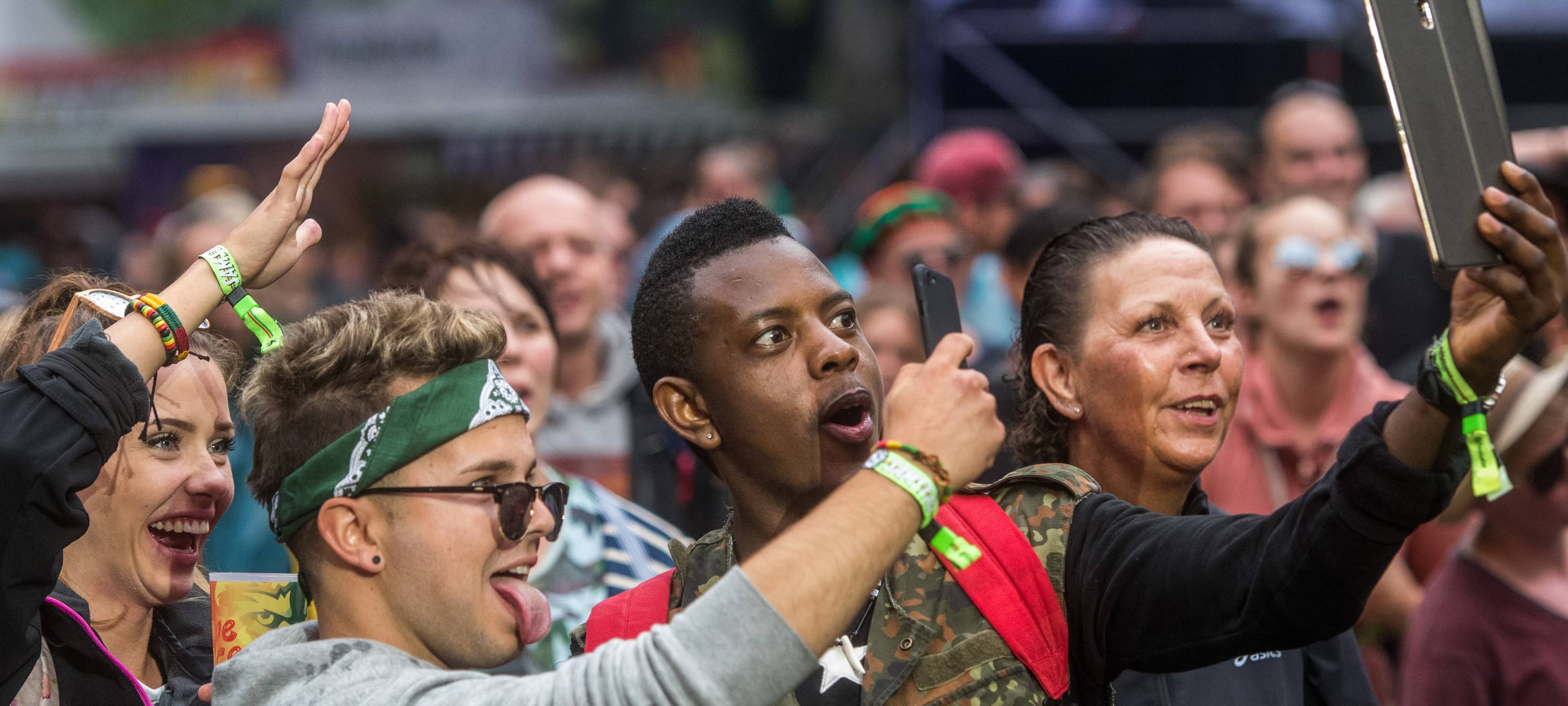 Fans beim Ruhr Reggae Summer 2017