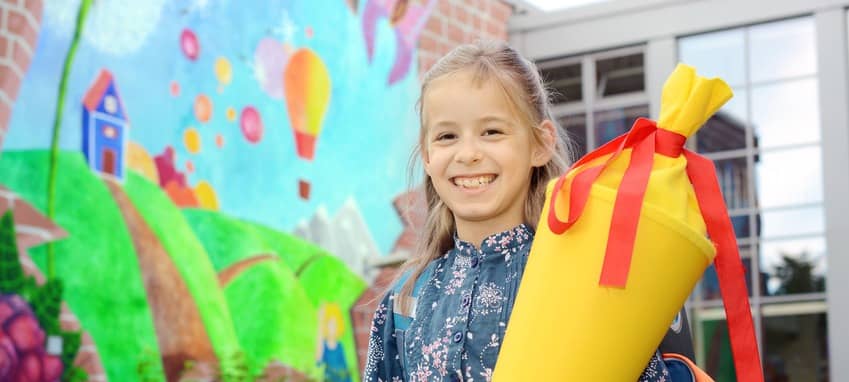 Schultüten-Füllaktion in Sterkrade
