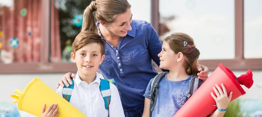 Polizei zufrieden: Erstklässler kommen sicher zur Schule