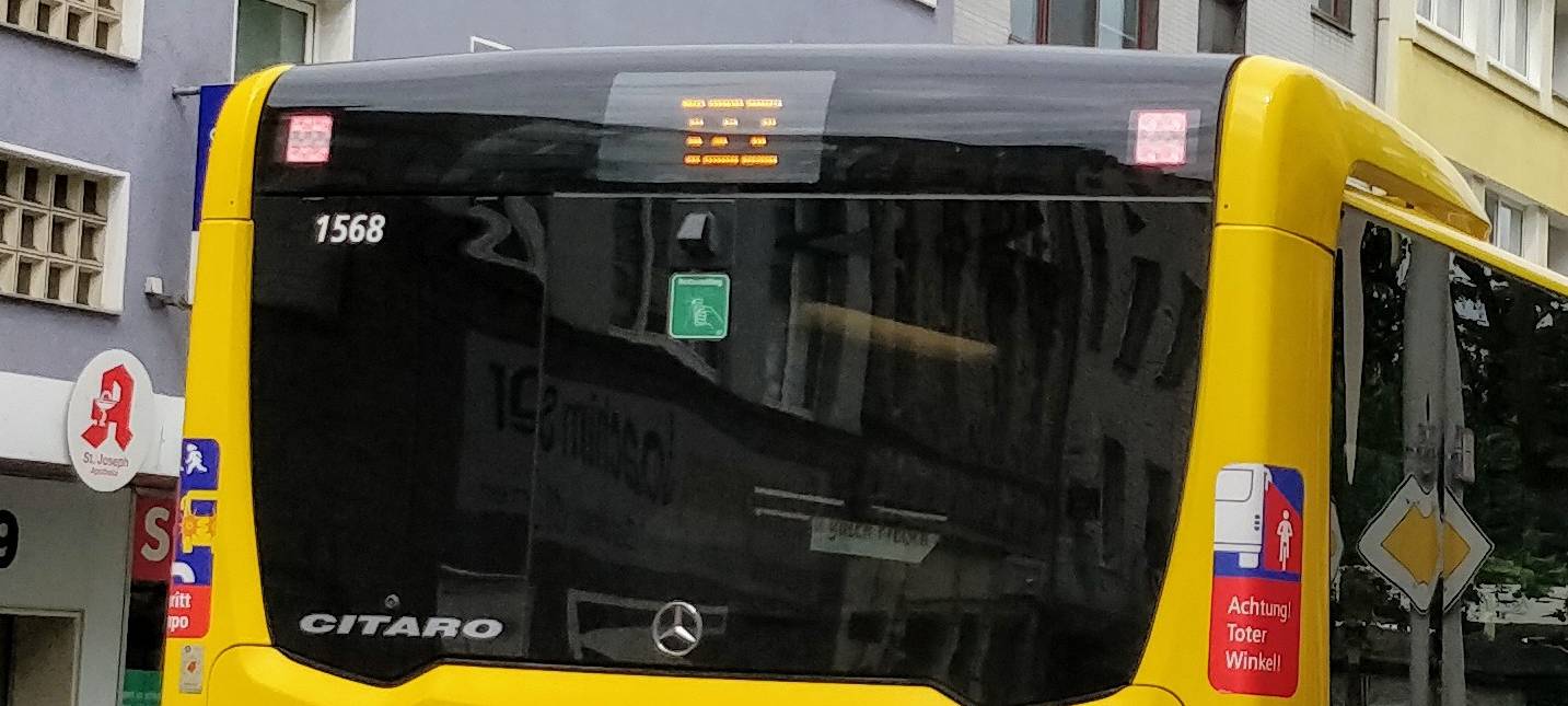 Die Linie 122 wird ab dem 10.06.18 auch vom MEO-Bus bedient