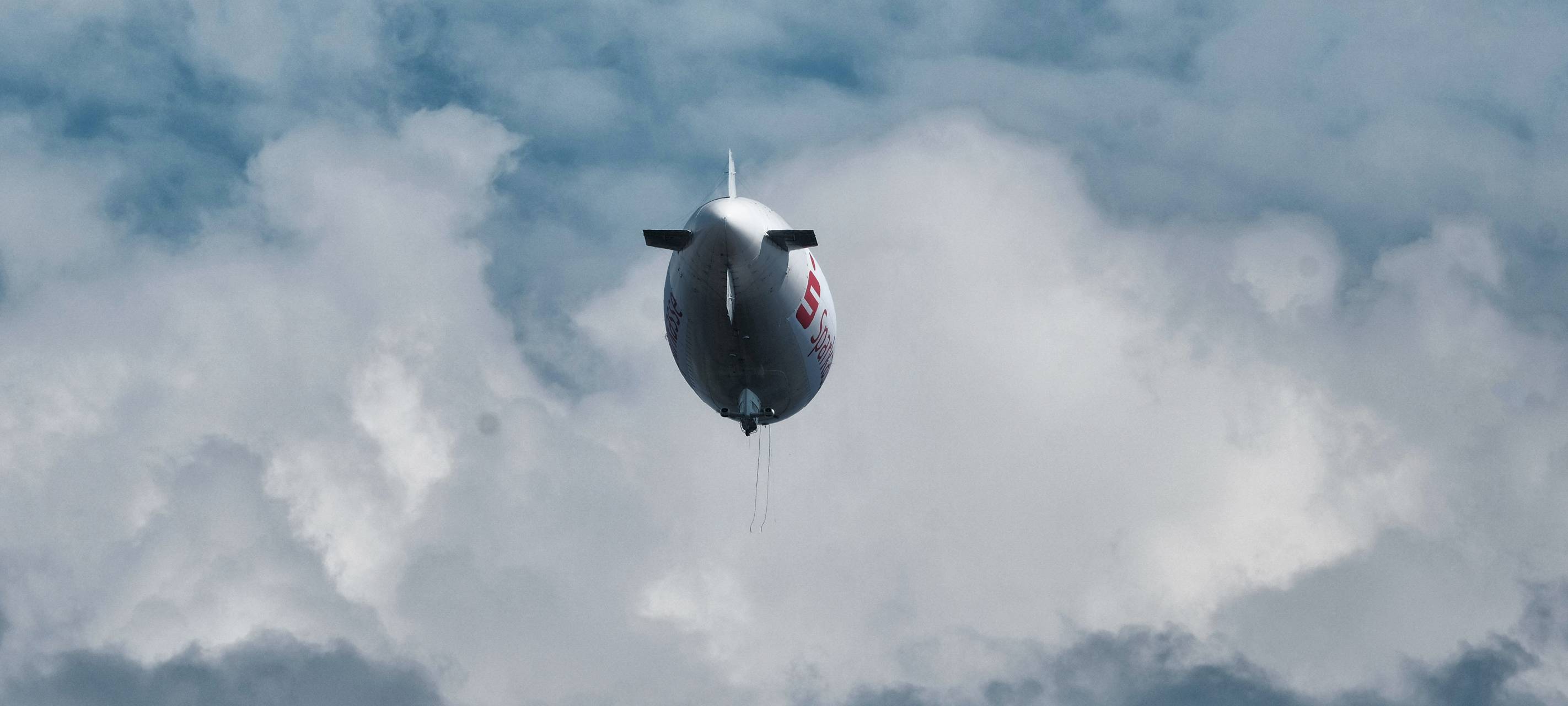 WDL-Luftschiff auf Werkstattflügen