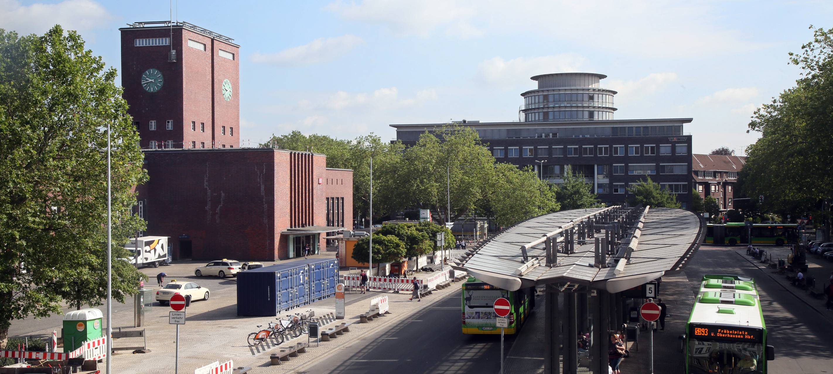 Linie 112 nur bis zur Luise-Albertz-Halle