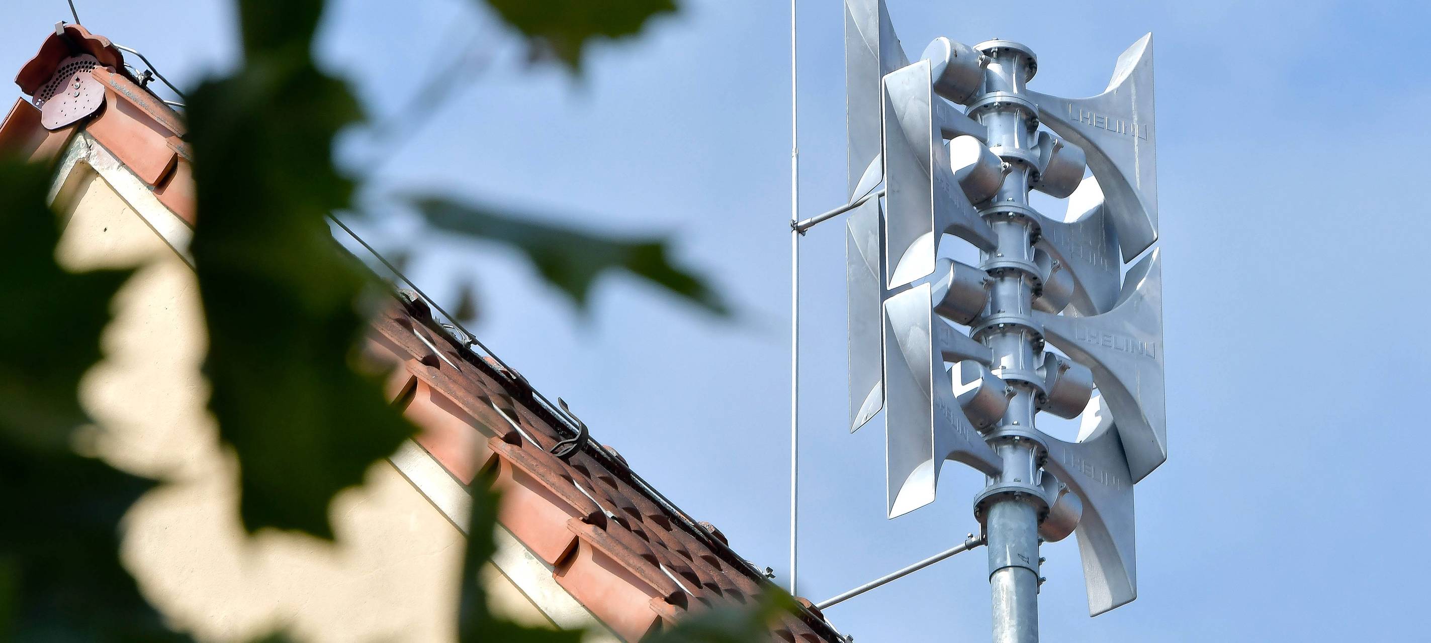 Letzte Sirenen sind im Aufbau