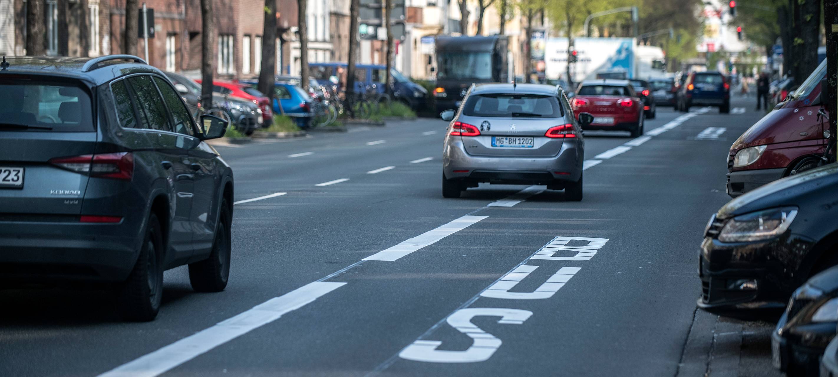Essen plant Umweltspur
