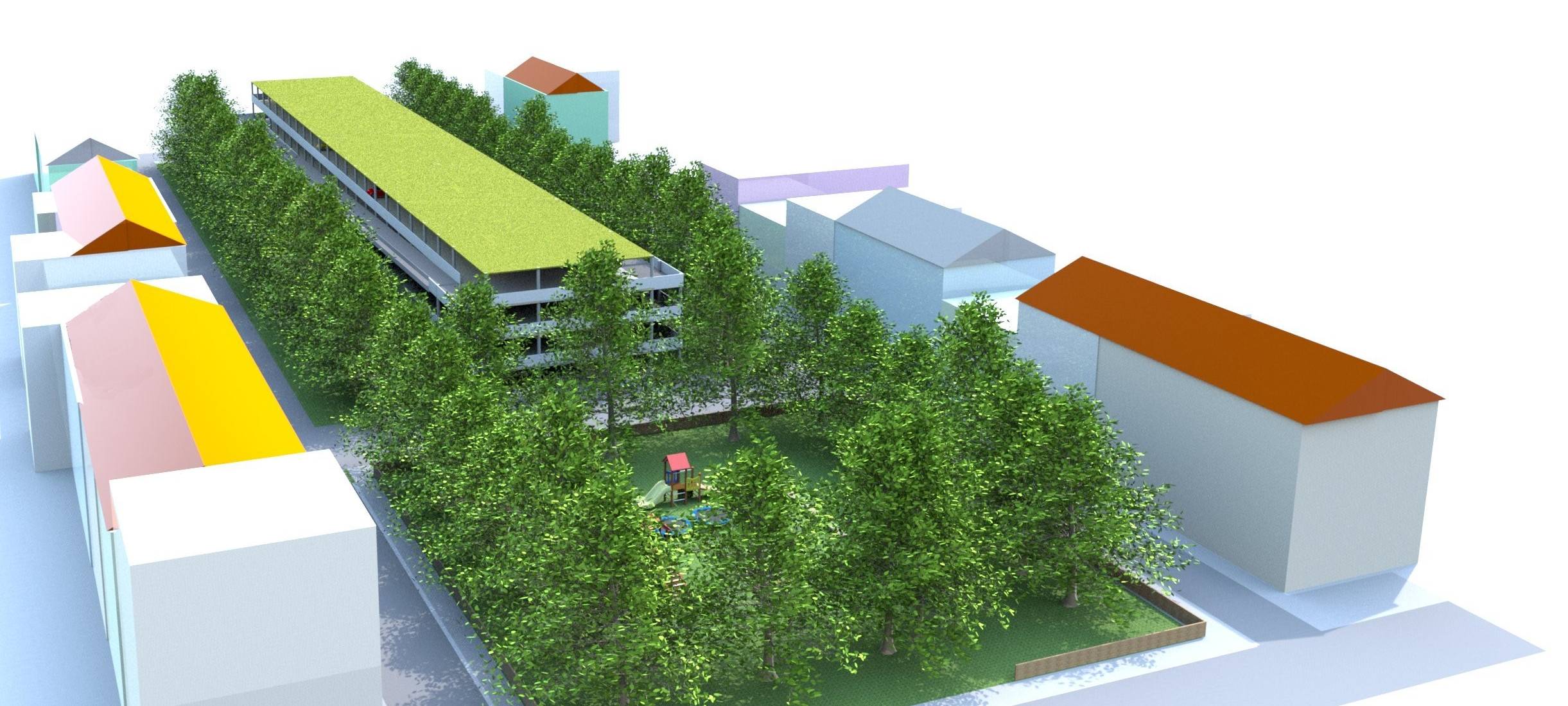 Quartiers-Parkhäuser sollen Parkprobleme lösen