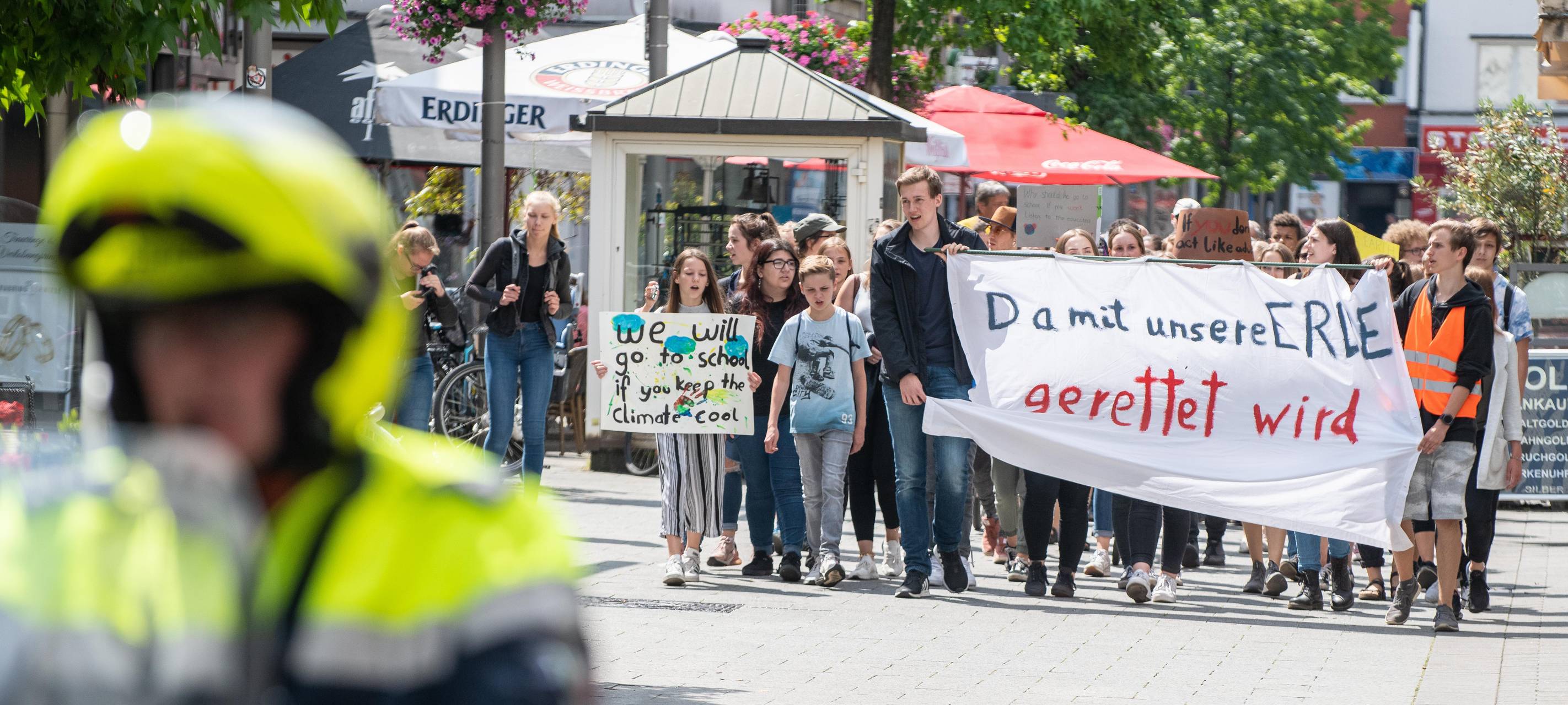 Kundgebung in Oberhausen-Sterkrade