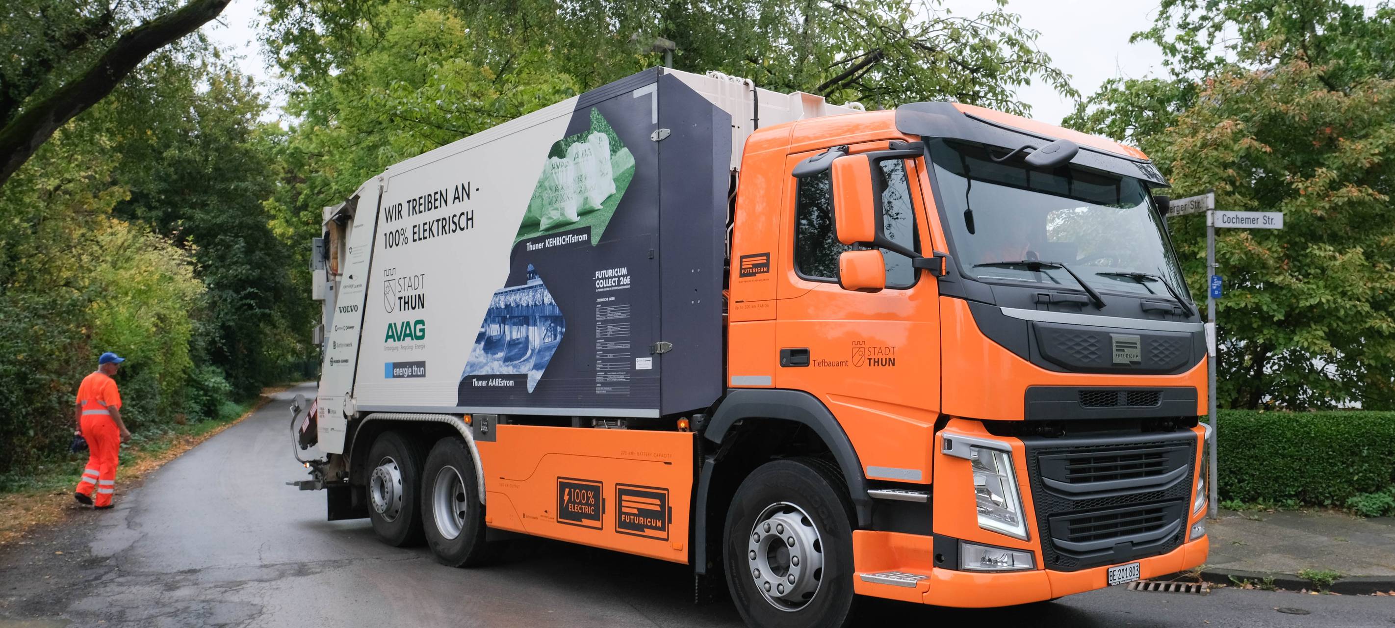 E-Müllwagen im Test