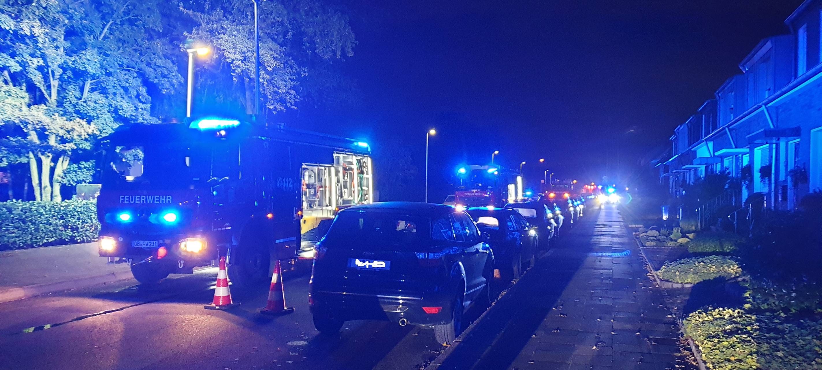 Großeinsatz der Feuerwehr