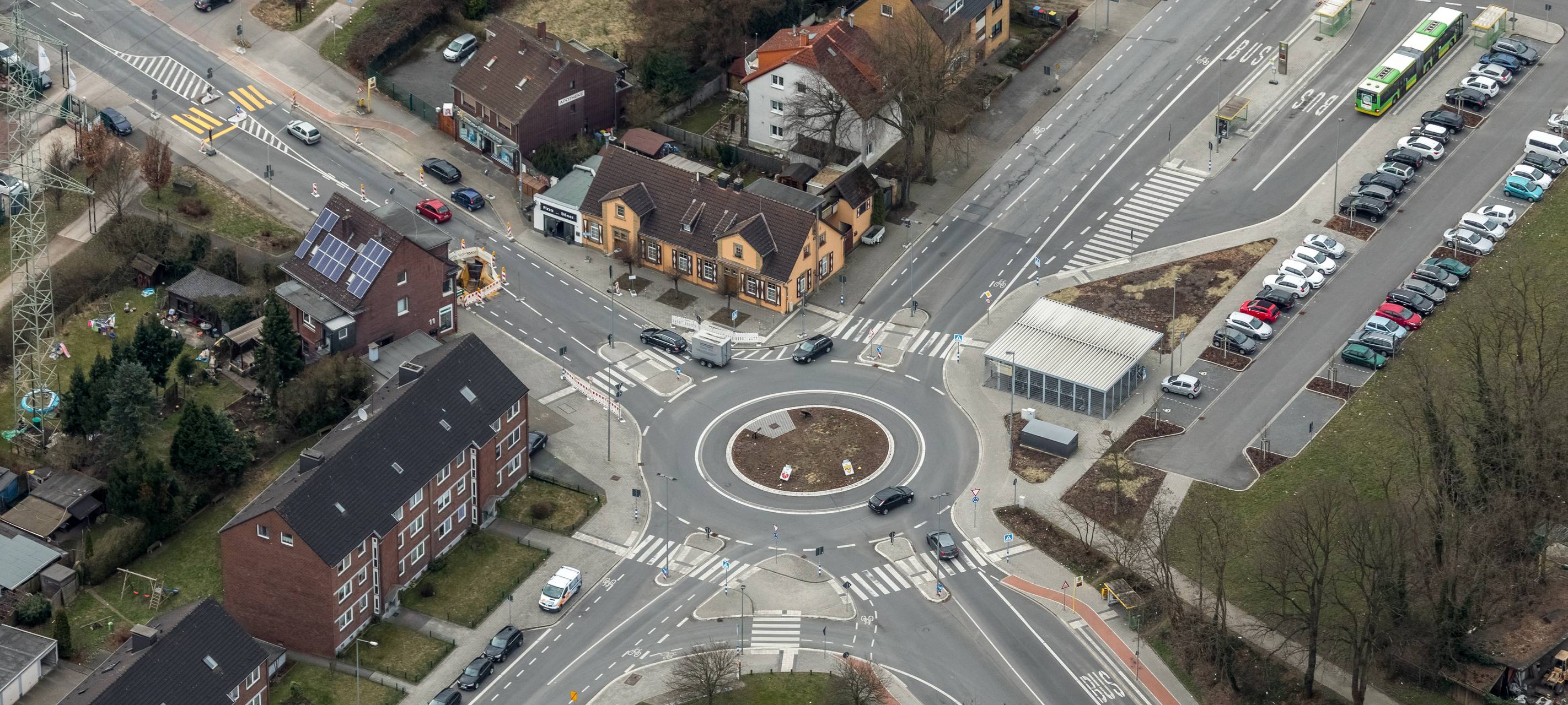 Umleitungen in Holten