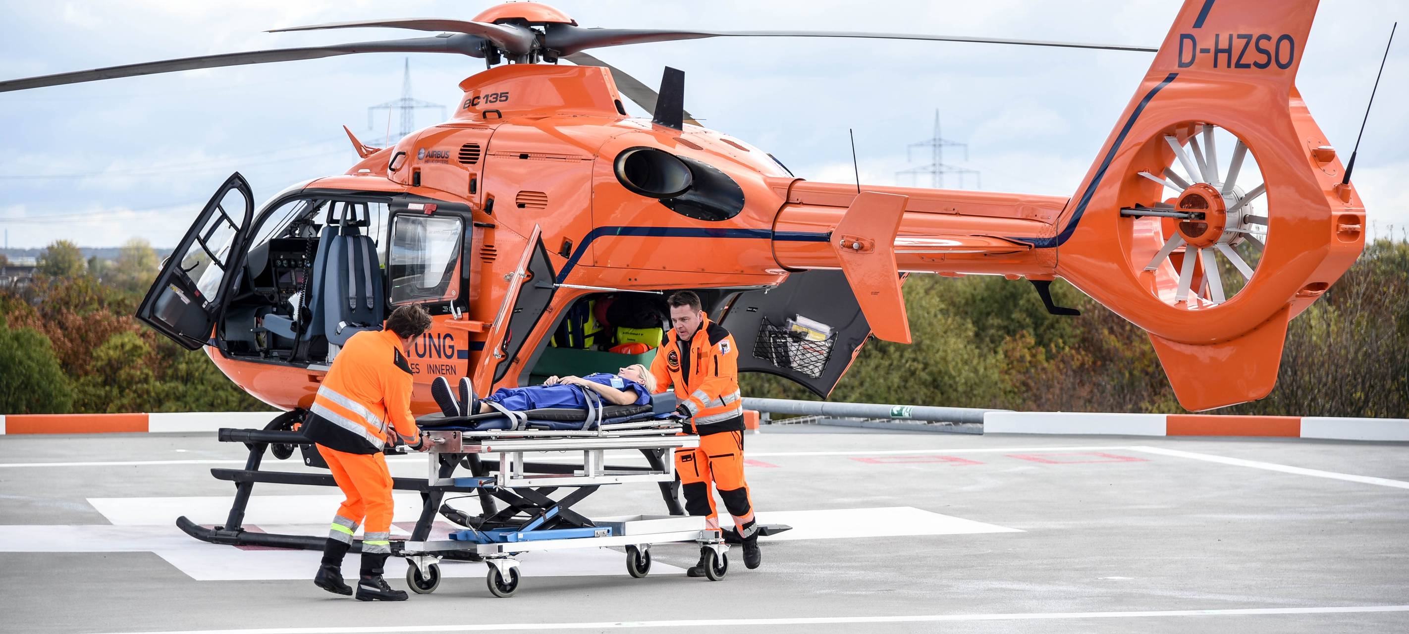 Gleich zwei Unfälle im "Tree 2 Tree"