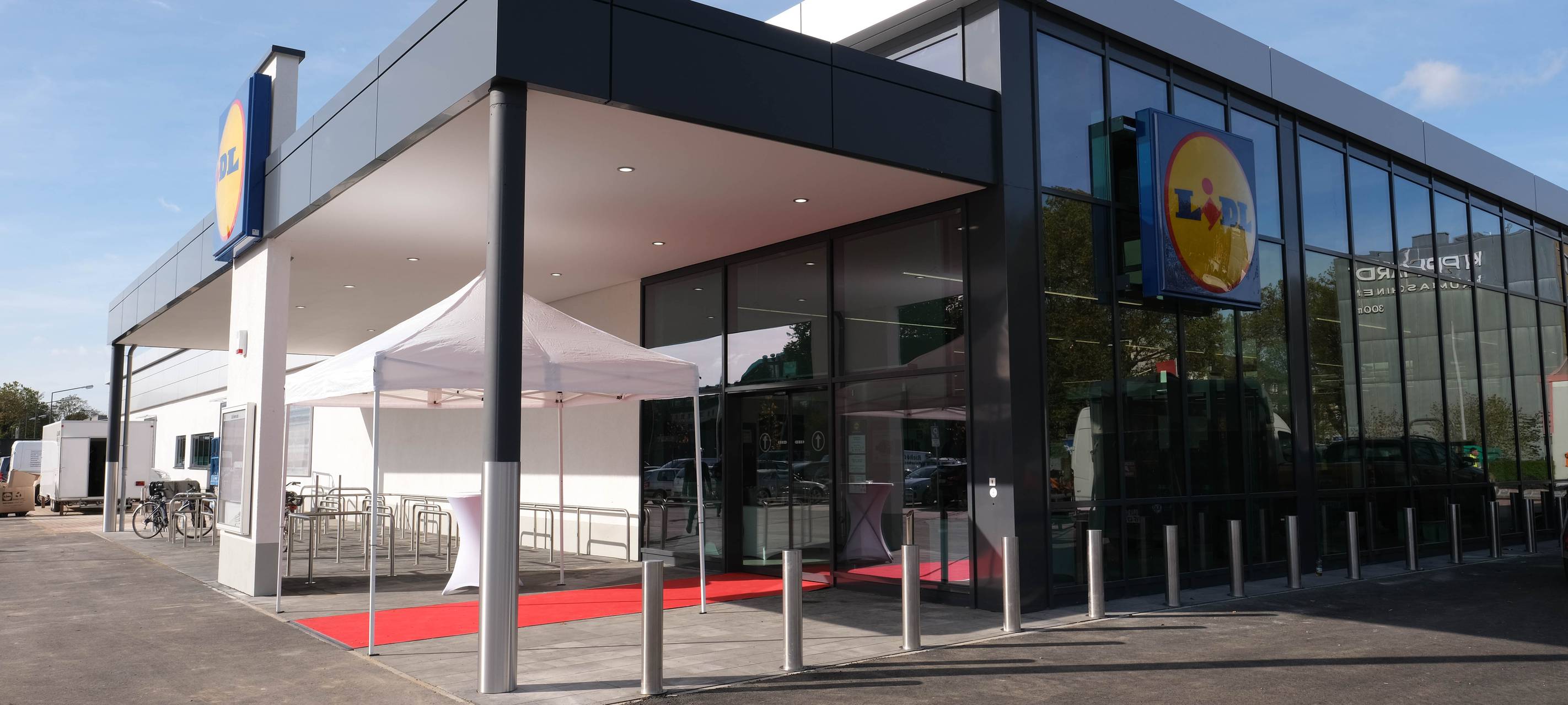 Eine der modernen Metropol-Filialen von Lidl