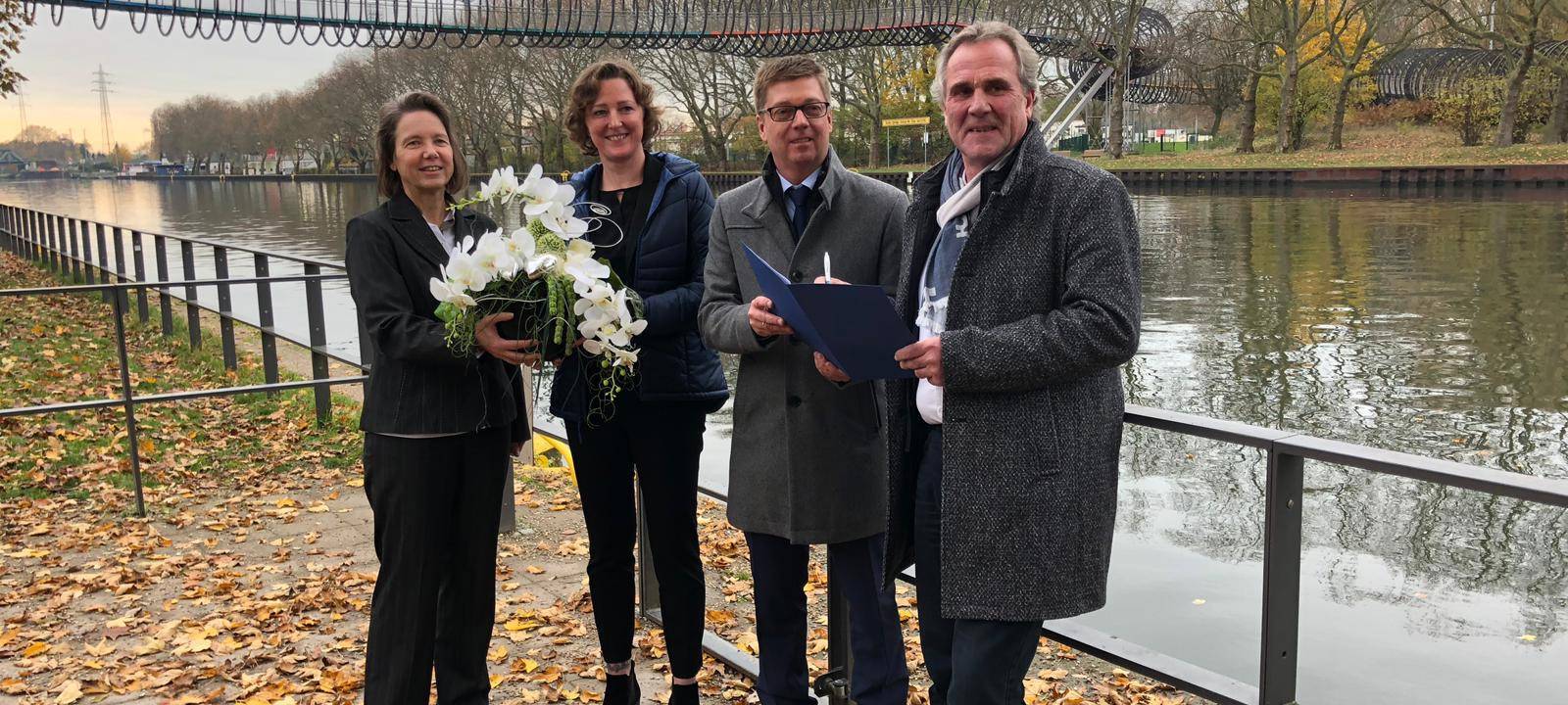Oberhausener können bald auf dem Rhein-Herne-Kanal heiraten