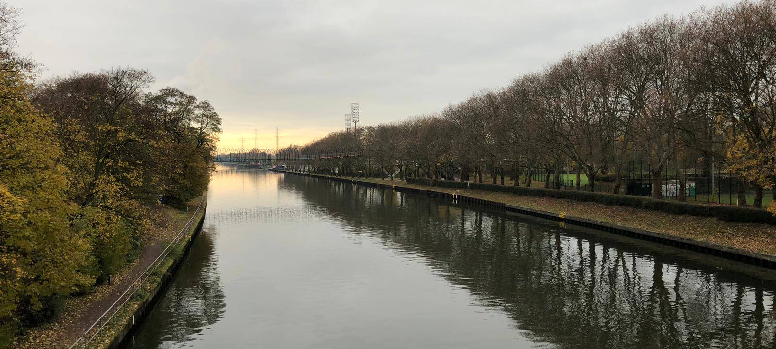 Uferwege am Kanal gesperrt