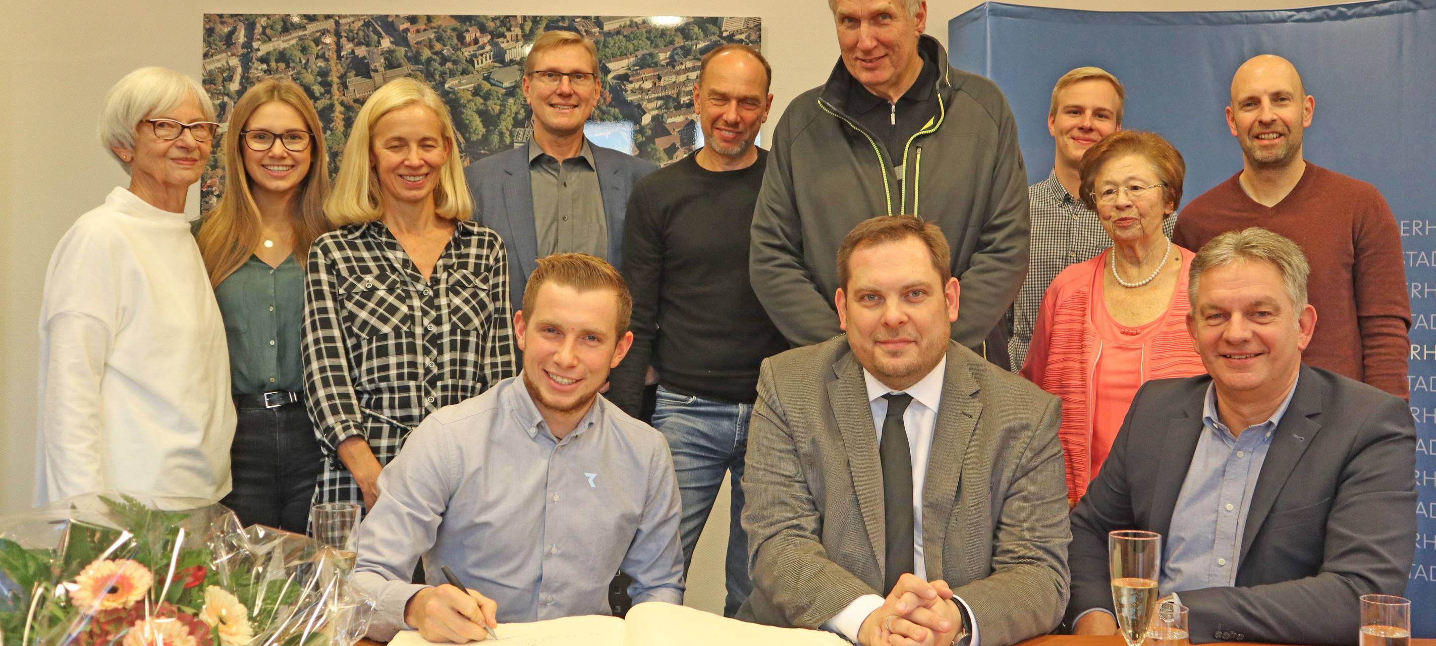 Ehrung für Oberhausener Weltmeister