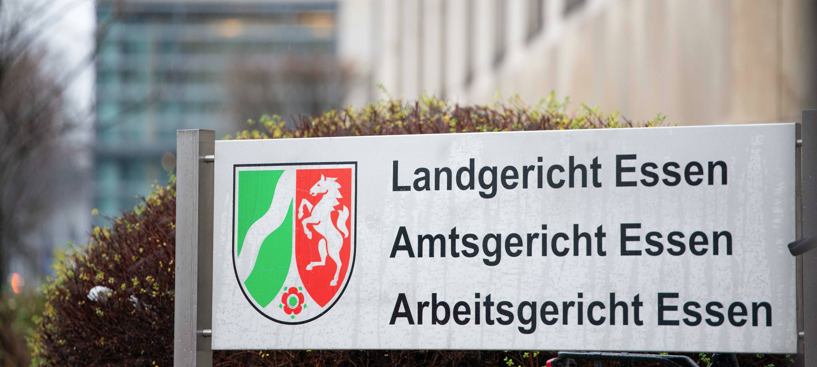 Bombendrohung am Landgericht Essen