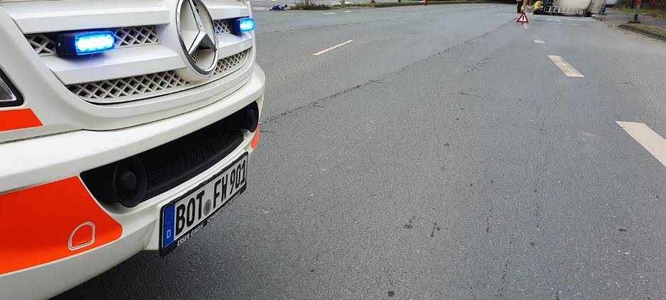 Unfall mit Gefahrgut