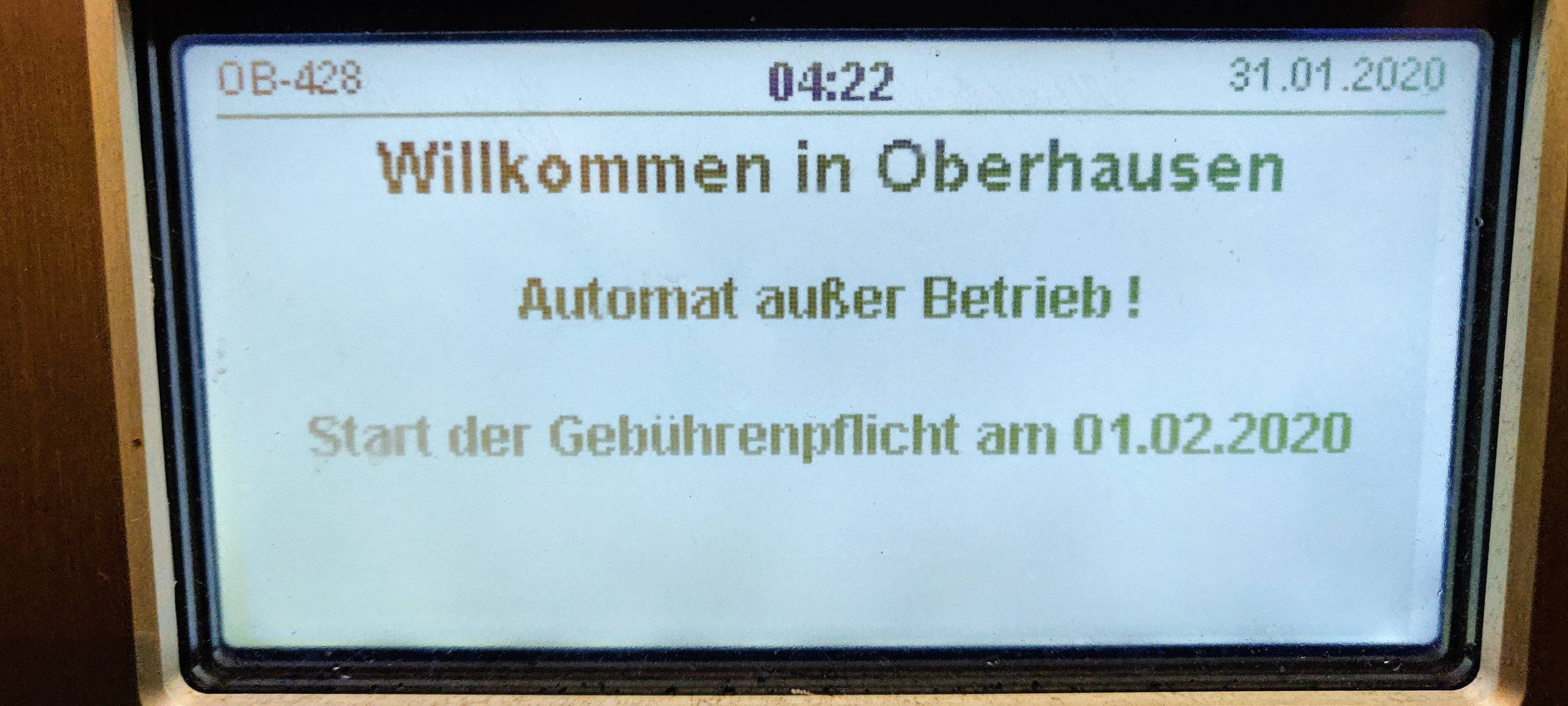 Neue Parkautomaten werden scharf geschaltet