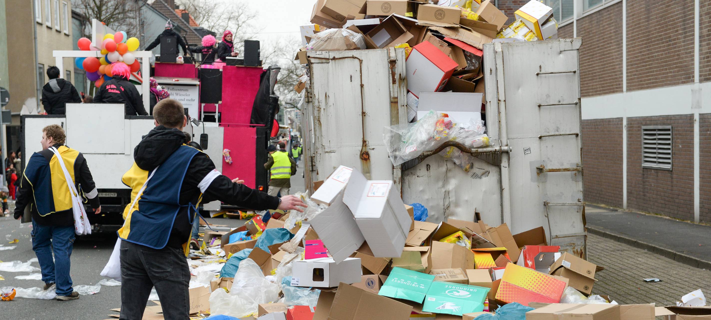 WBO-Mitarbeiter im Dauereinsatz