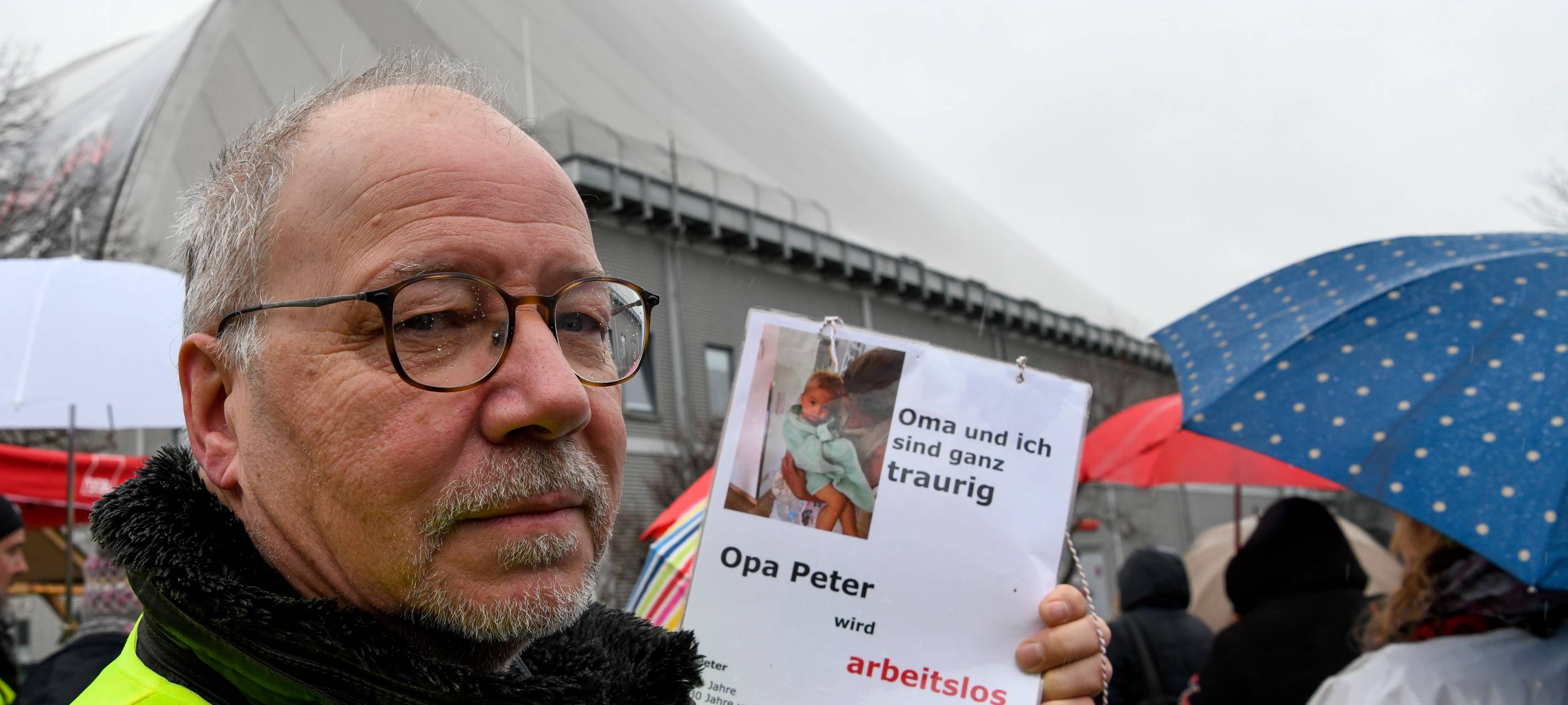 Protest-Aktionen am Metronom Theater