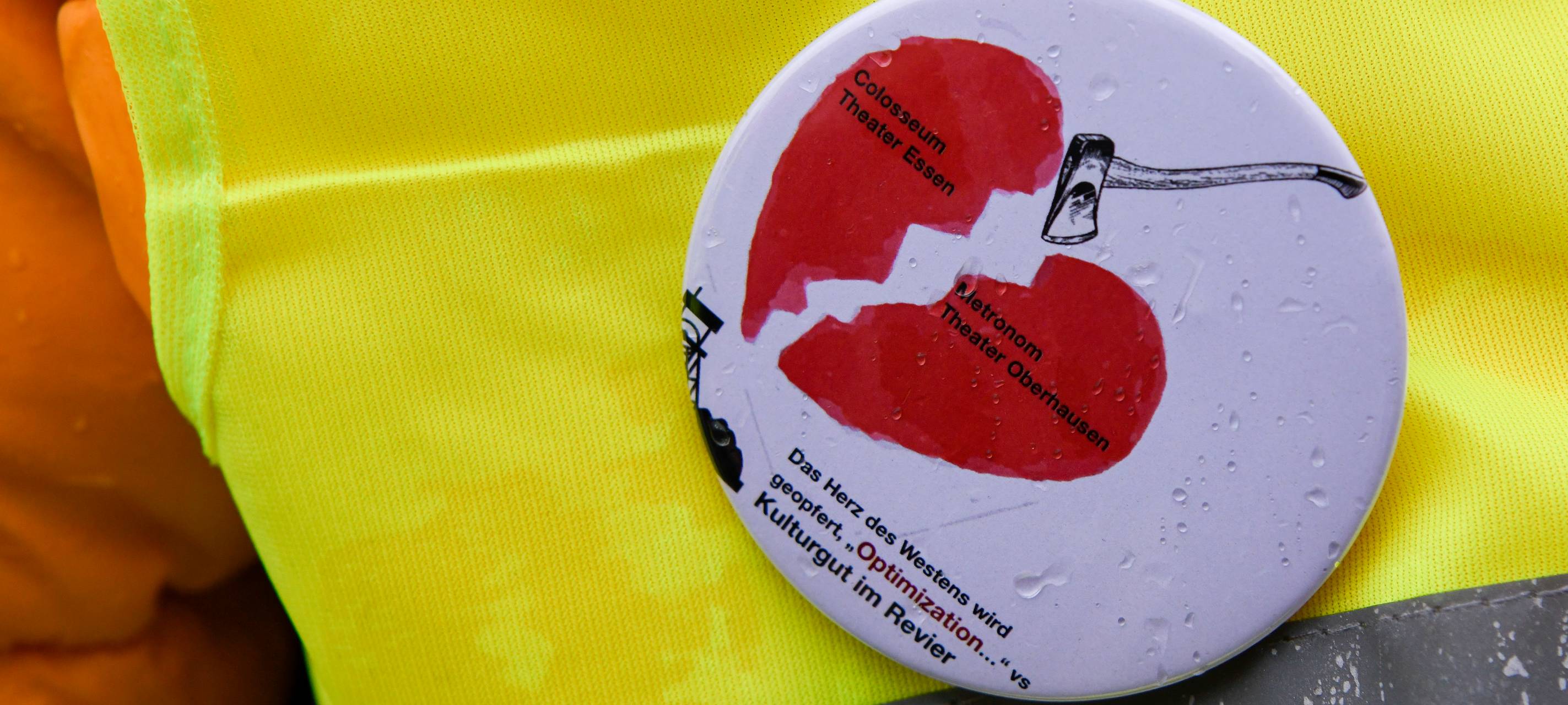 Protest-Aktionen am Metronom Theater