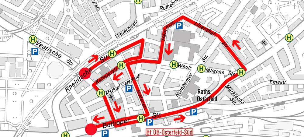 Start für den Kinderkarnevalszug ist Osterfeld