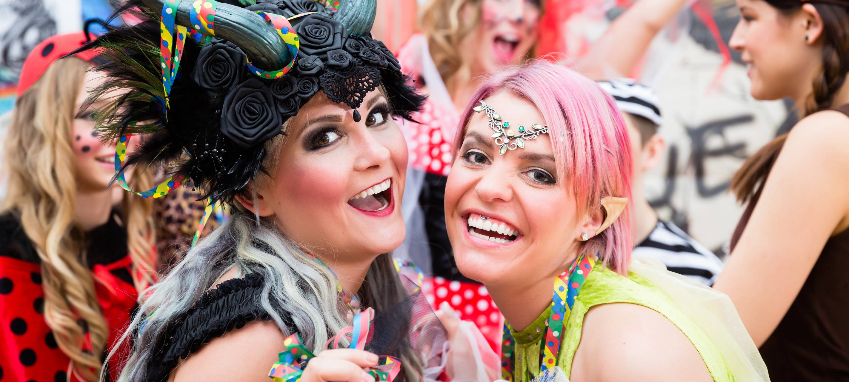 Die Stimmung an Karneval (Symbolbild).