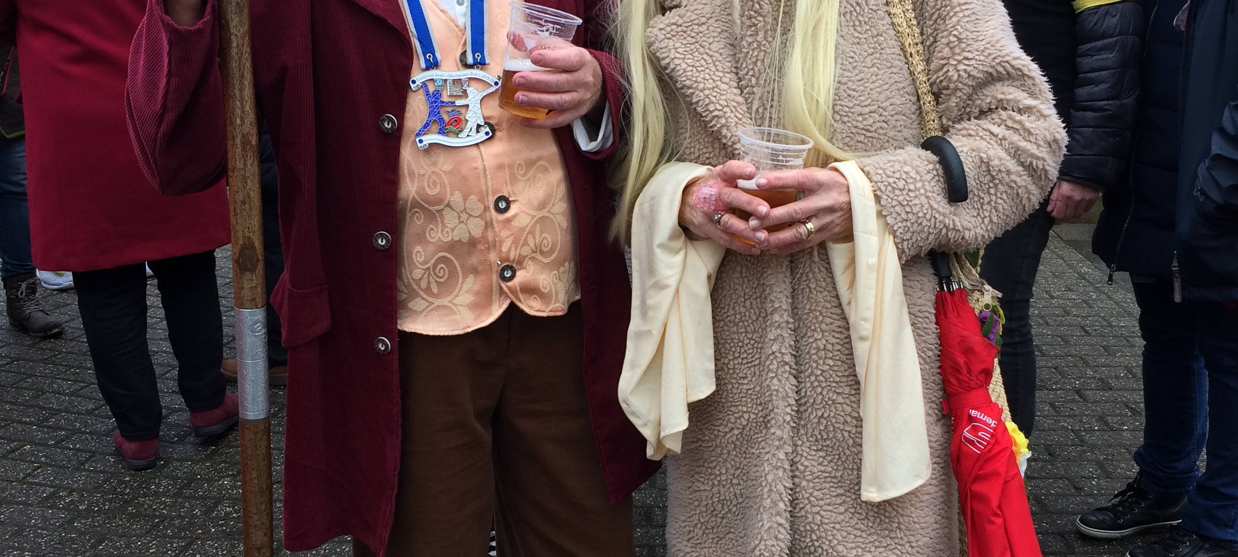 Fotos vom Pöstertreck und dem Rosenmontagszug in Vondern