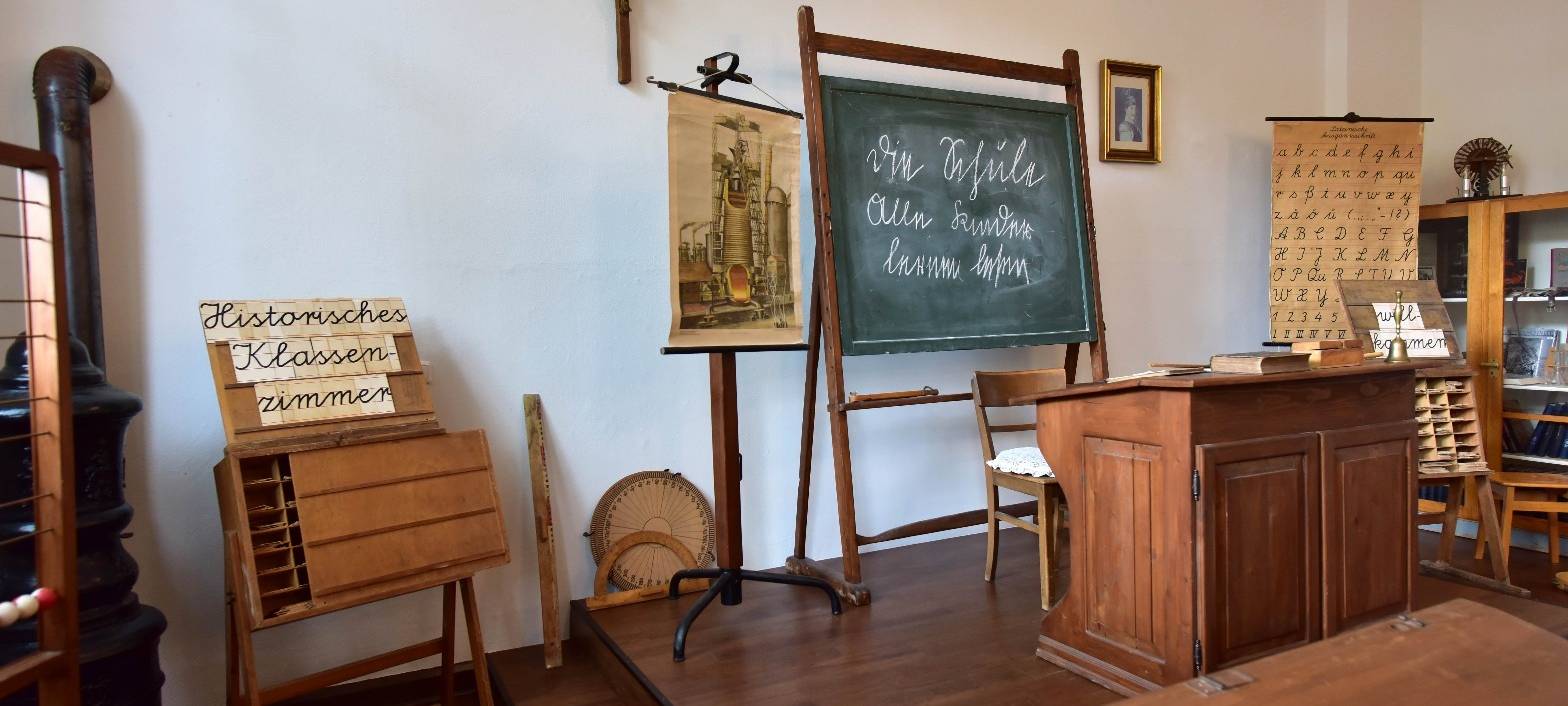 Das Historische Klassenzimmer im Oberhausener Stadtarchiv
