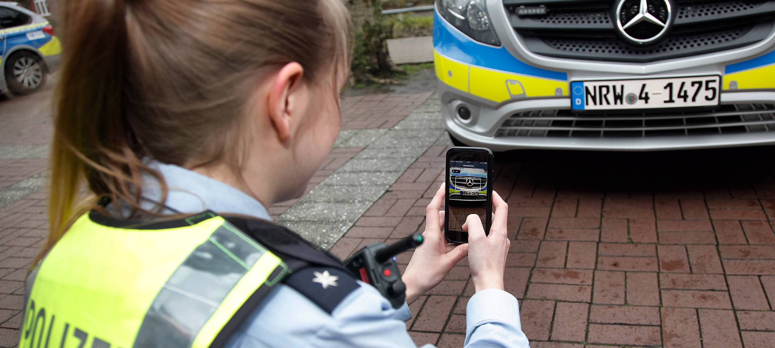 Polizei scannt Kennzeichen per Handy