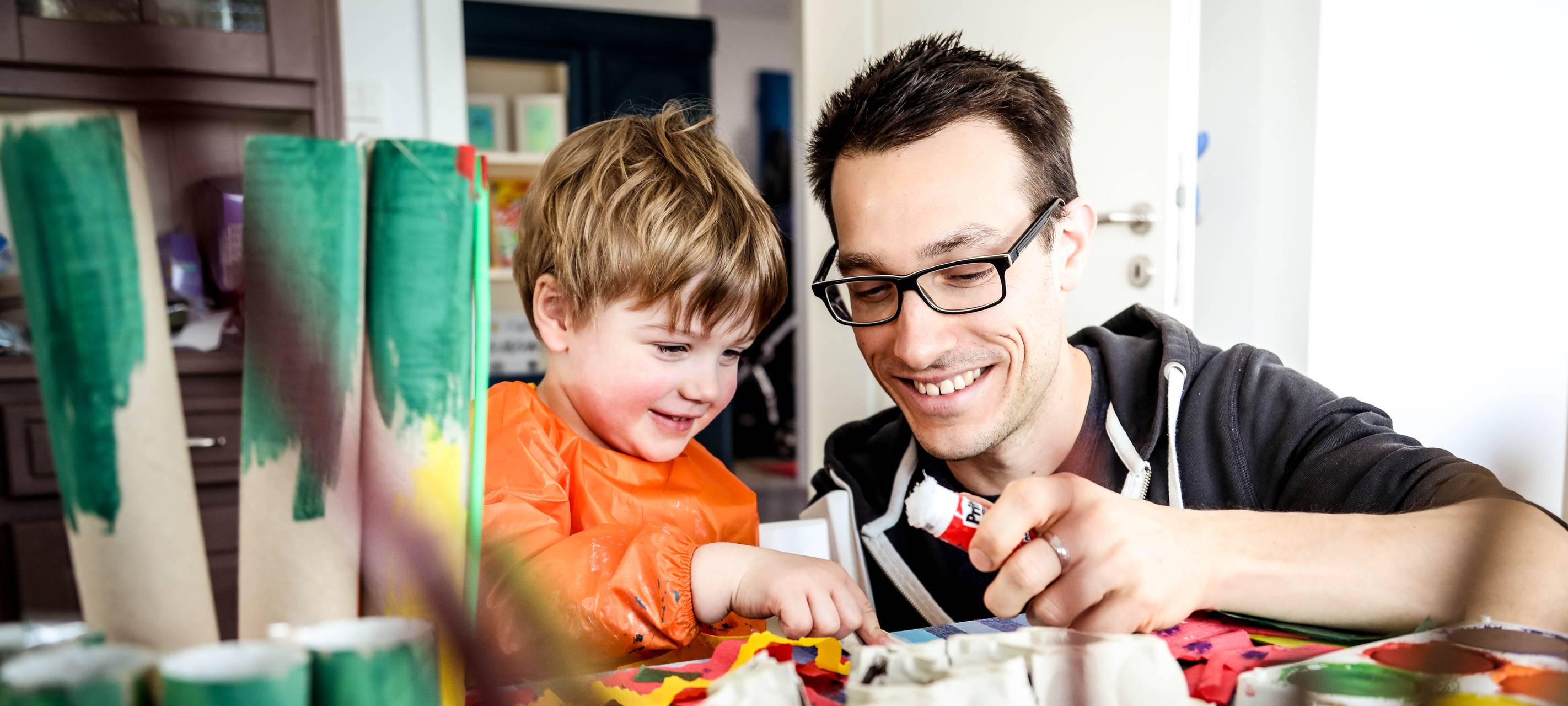 Wie beschäftige ich die Kinder 5 Wochen?