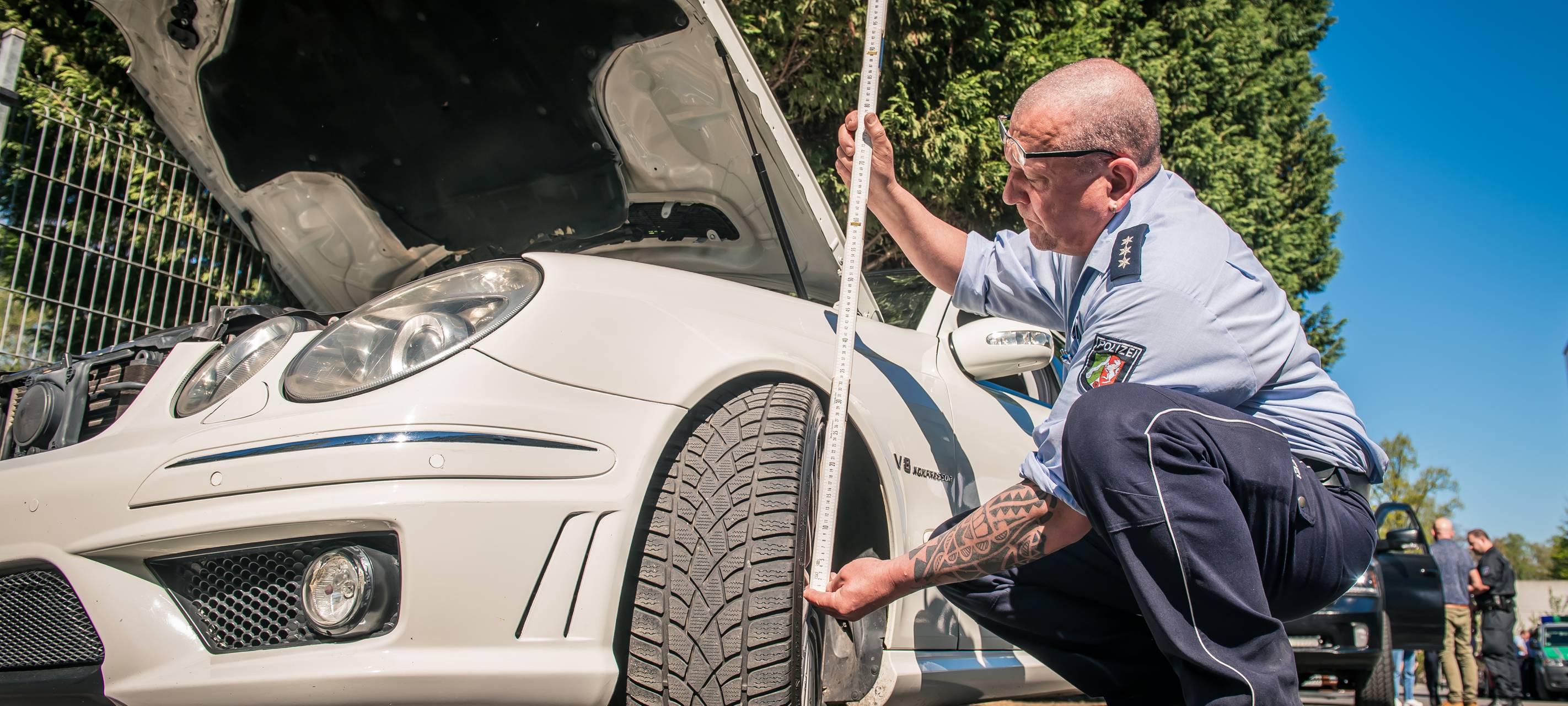 Polizeikontrollen am "Car-Freitag"