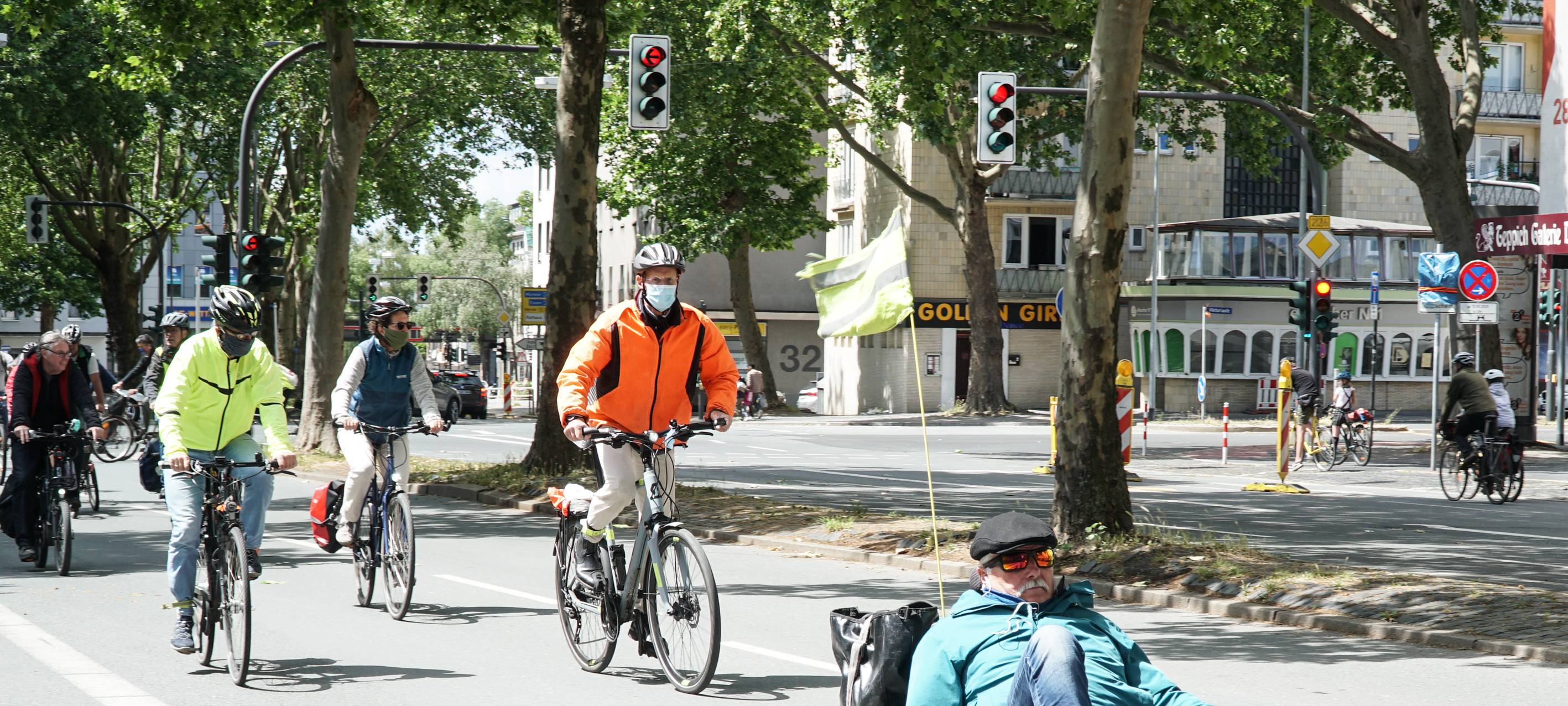 Grüne wollen Pop-up-Radwege in Oberhausen