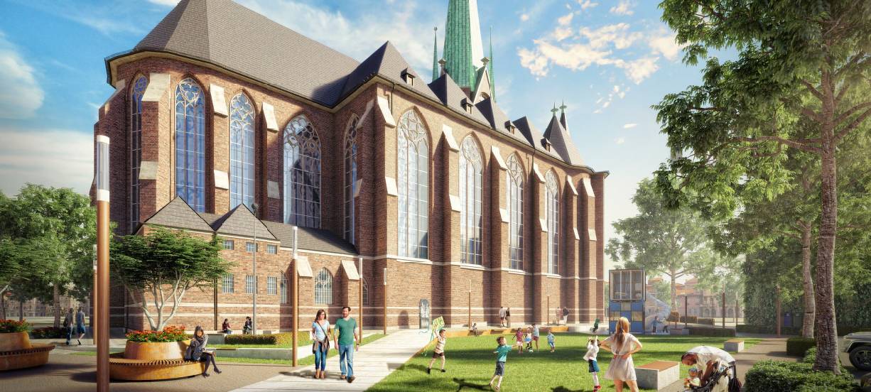 Entwurf für Kirchplatz in Osterfeld steht fest