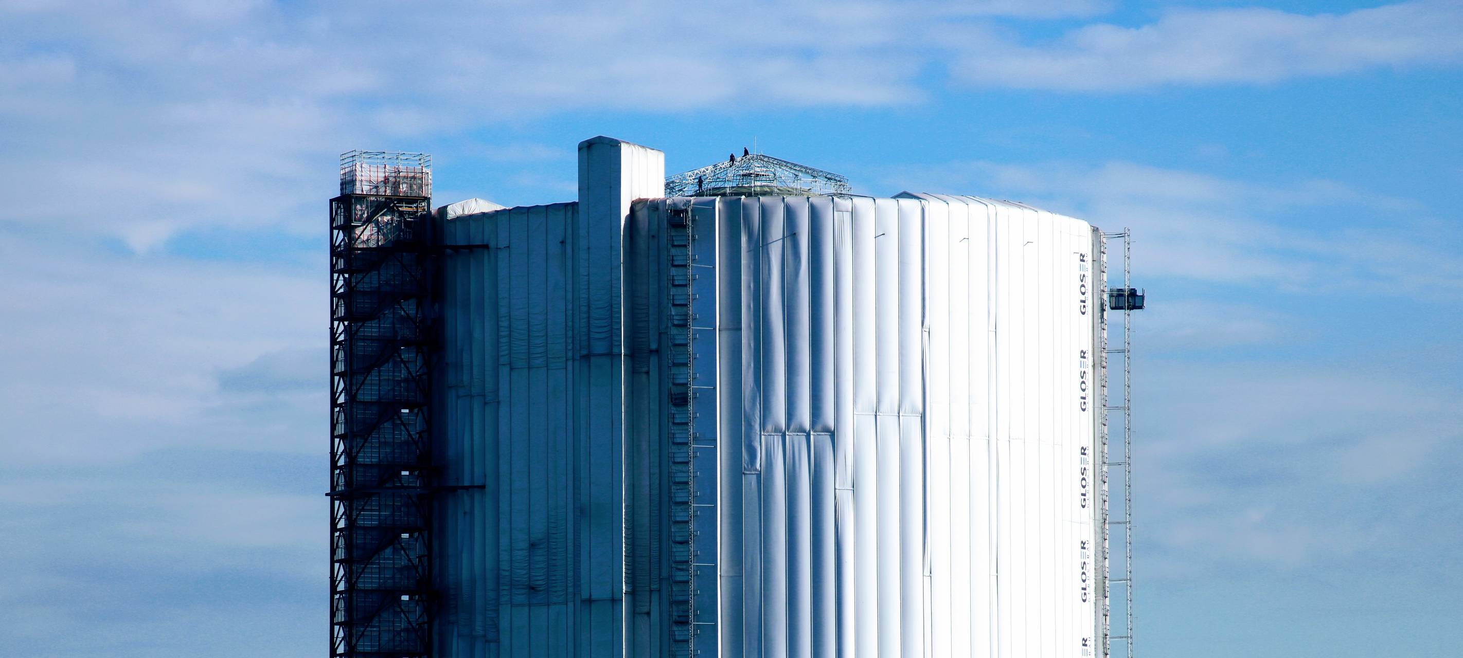 Gasometer wird in Kürze wieder ausgepackt