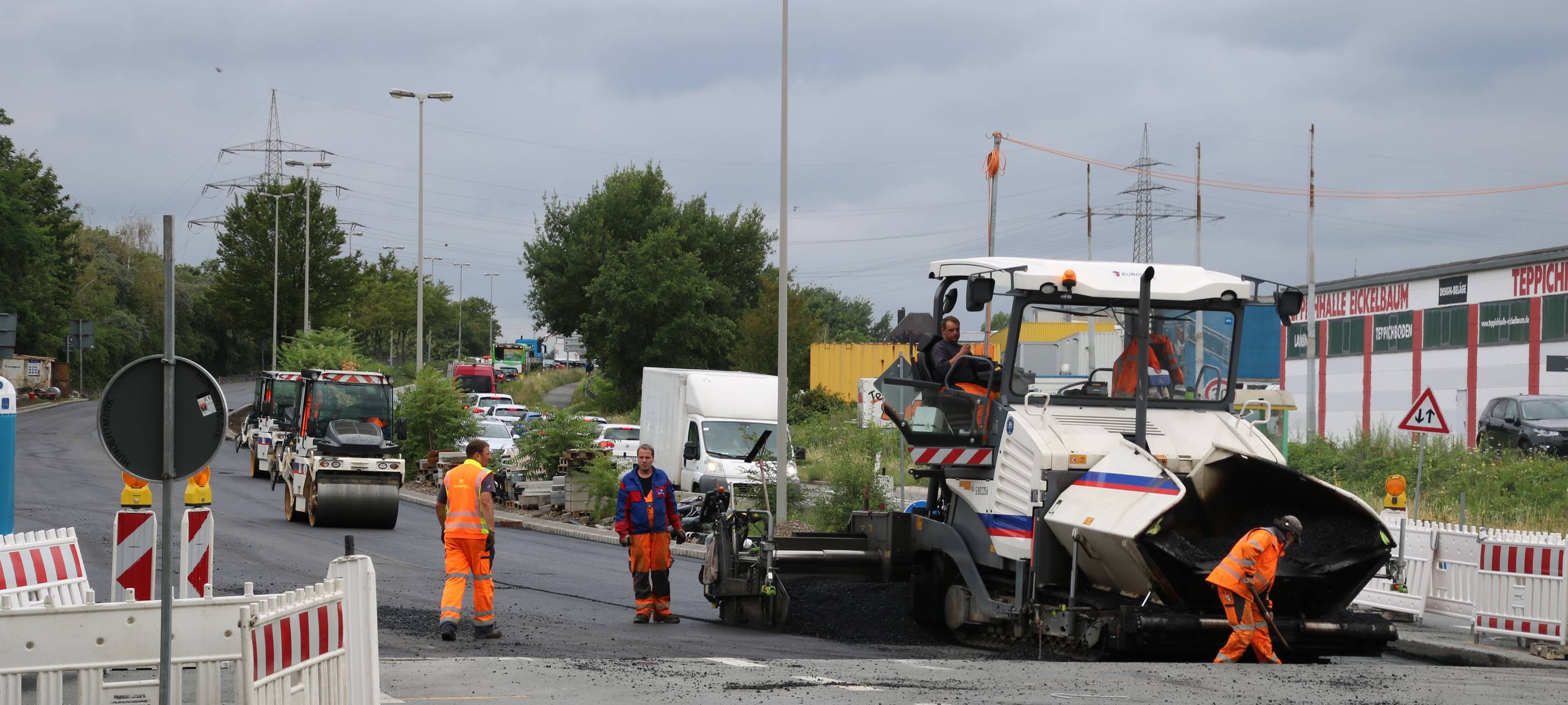 Staus auf Buschhausener Straße ohne Alternative