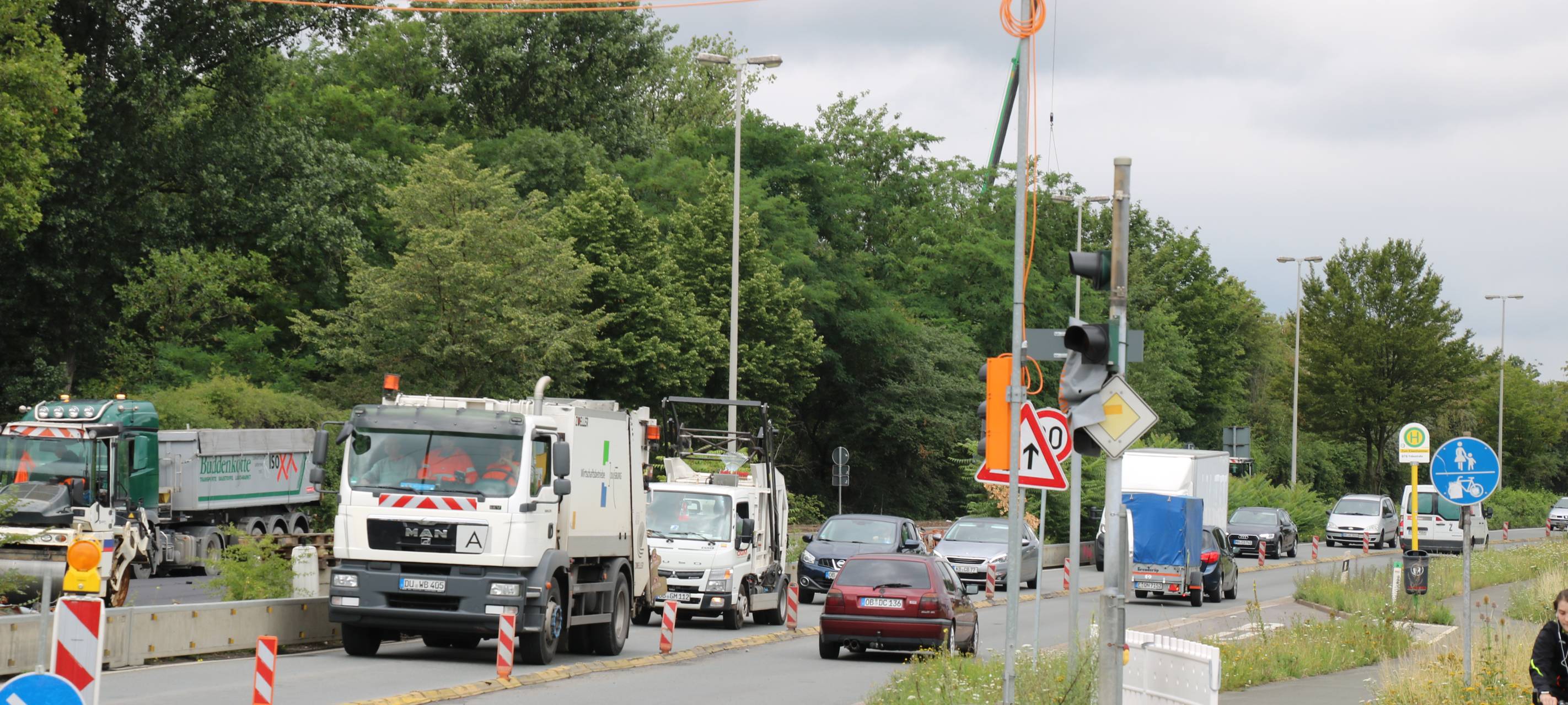 Staus auf Buschhausener Straße ohne Alternative